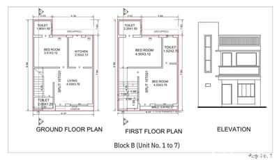 Aalap Bunglows Floor Plan