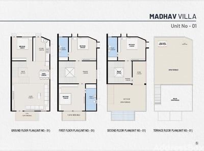 MADHAV VILLA Floor Plan