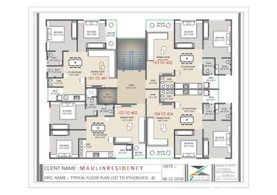 MAULIN RESIDENCY Floor Plan
