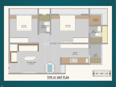 Param Serenity Floor Plan