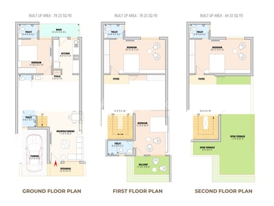 AWADH HOMES Floor Plan