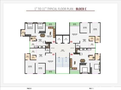 VEDANT ANTILIA Floor Plan