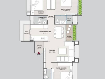 KAMALAM SERENITY Floor Plan