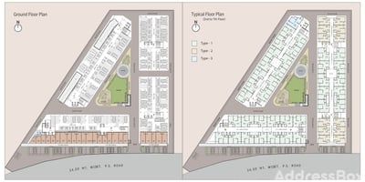 SHIVAM RESIDENCY Cluster Plan