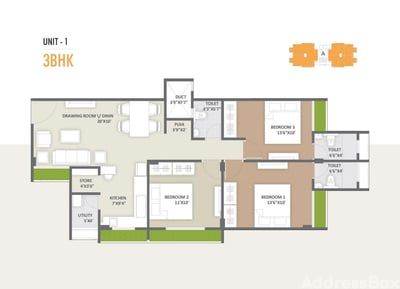 SHILAJ HOMES Floor Plan