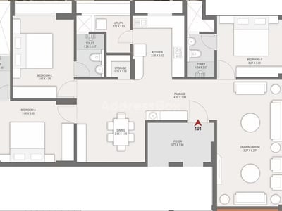 Sampad Primero Floor Plan