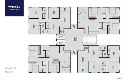 SATVAM BRAHMAND Floor Plan