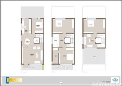 ADITYA BUNGALOWS Floor Plan