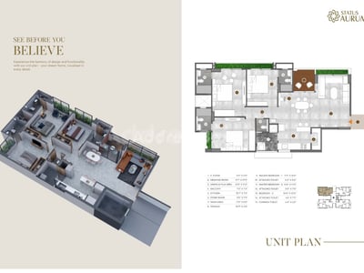STATUS AURUM Floor Plan